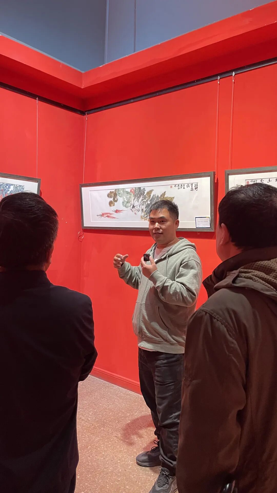 京张体育文化旅游带 池上碧苔•水墨集中国画名家邀请展在张家口展览馆开幕,图片,第13张