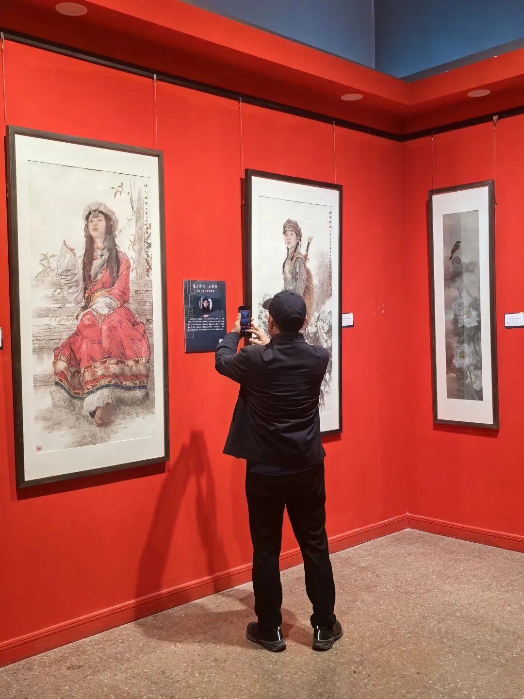 京张体育文化旅游带 池上碧苔•水墨集中国画名家邀请展在张家口展览馆开幕,图片,第15张