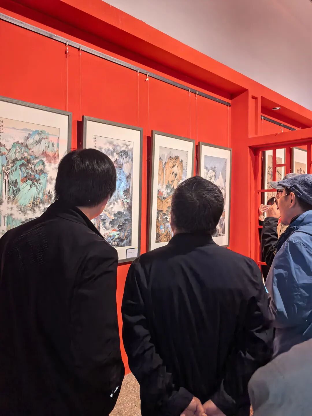 京张体育文化旅游带 池上碧苔•水墨集中国画名家邀请展在张家口展览馆开幕,图片,第14张