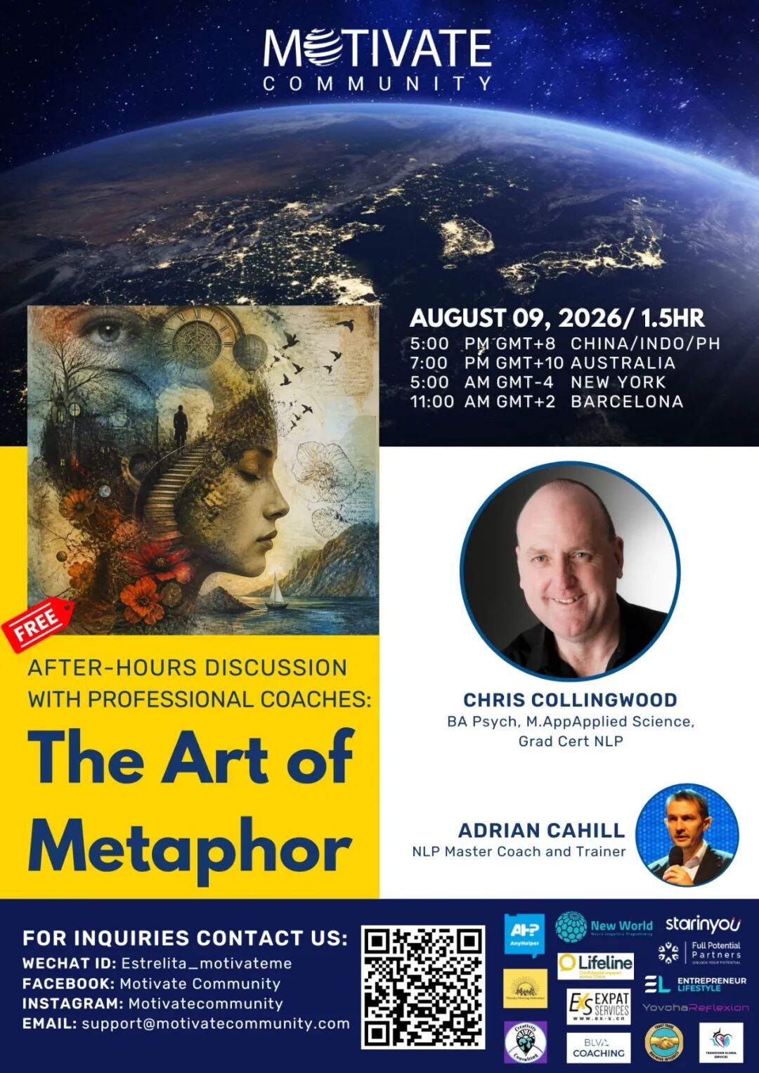Shanghai August 2026 Events ： Comedy, AI, Free Webinar & Discounts