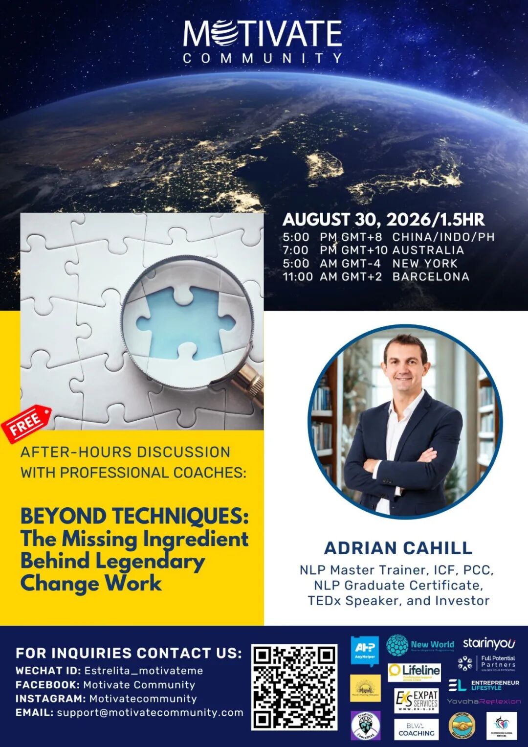 Shanghai August 2026 Events ： Comedy, AI, Free Webinar & Discounts