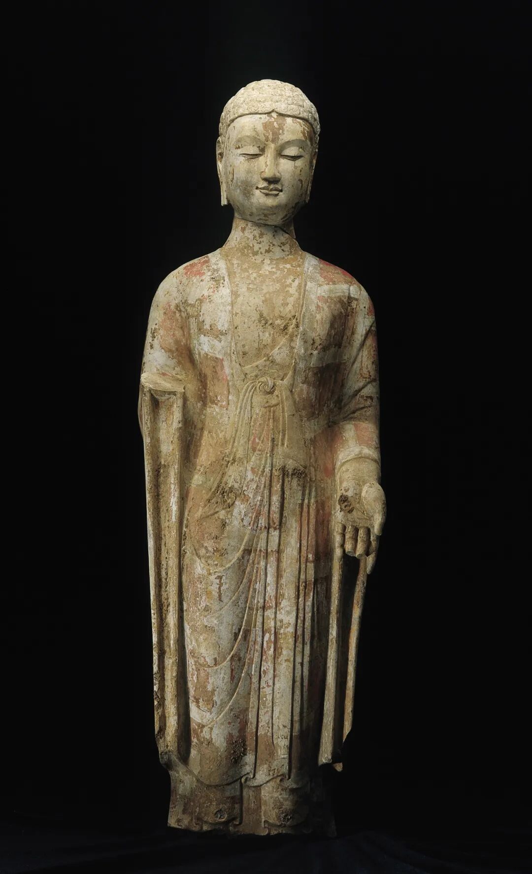 1.4 ★北齐彩绘石雕佛立像 L0267 一级.jpg