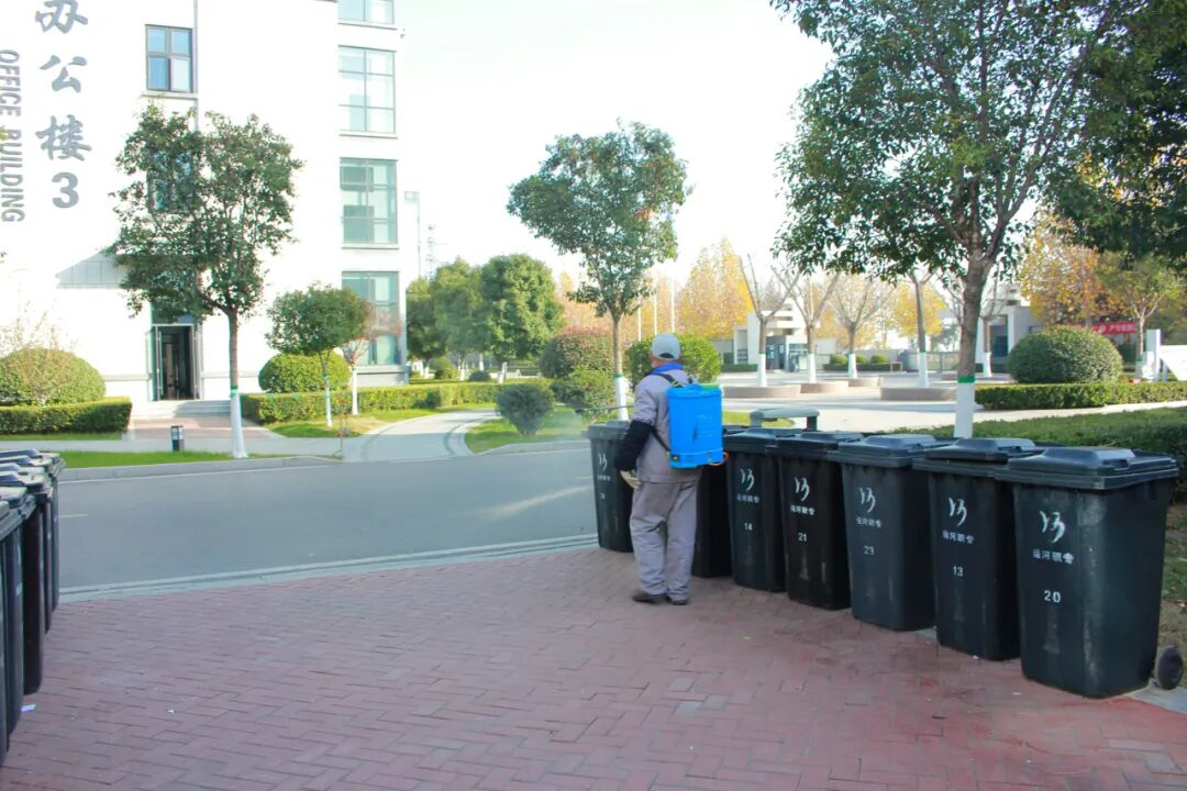 山东运河技工学校全面开展流感消杀，筑牢校园健康防线(图18)