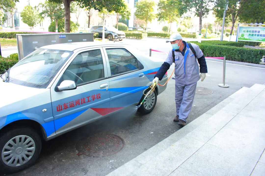 山东运河技工学校全面开展流感消杀，筑牢校园健康防线(图13)
