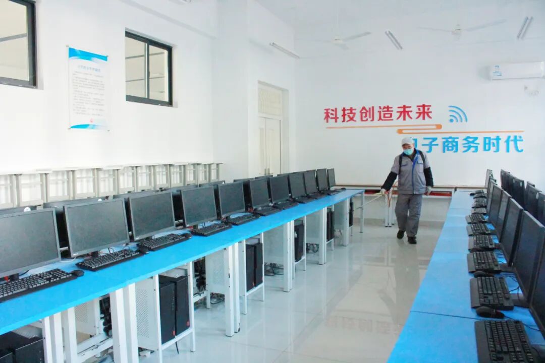 山东运河技工学校全面开展流感消杀，筑牢校园健康防线(图15)