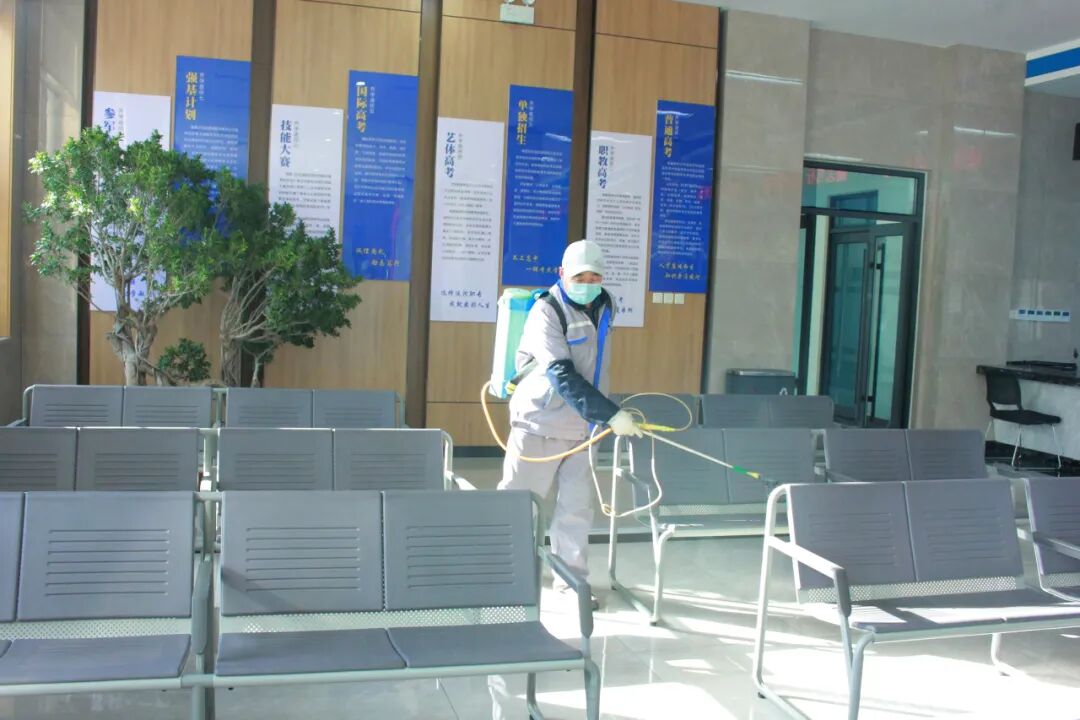 山东运河技工学校全面开展流感消杀，筑牢校园健康防线(图21)