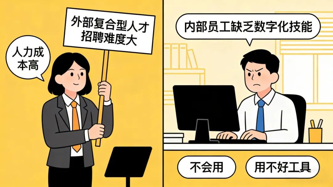 企业数字化越转越累？8大痛点直击核心