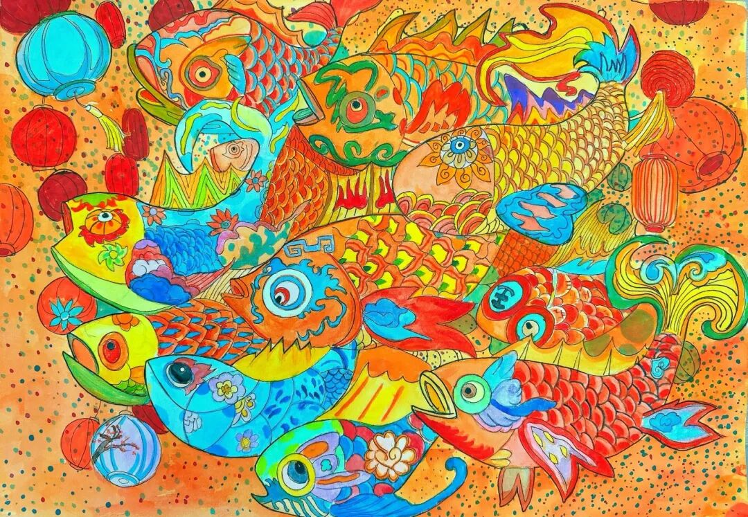 三等奖：《国庆盛景?鱼跃灯明》+南海区中附外国语学校904班+闫靓晶（学生）.jpg