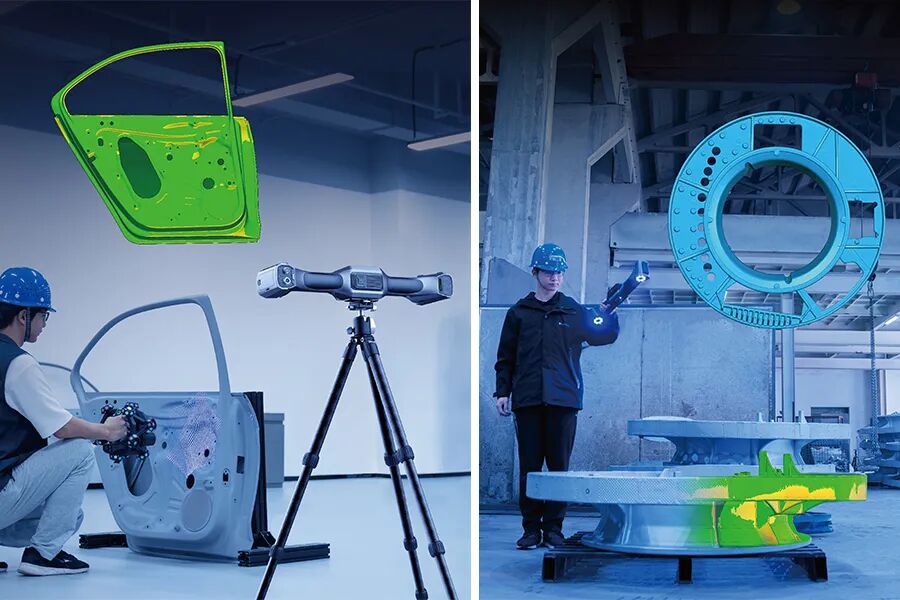 FreeScan Trak Nova双核无线跟踪激光三维扫描系统