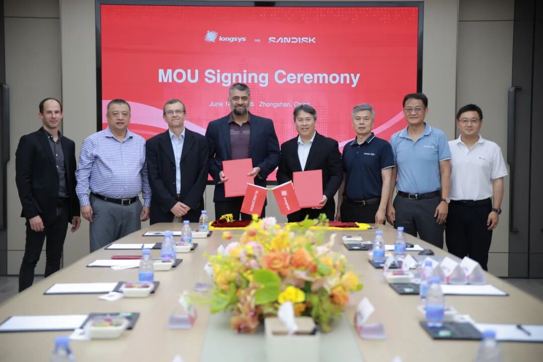 江波龙携手Sandisk闪迪 共启高品质UFS合作新篇