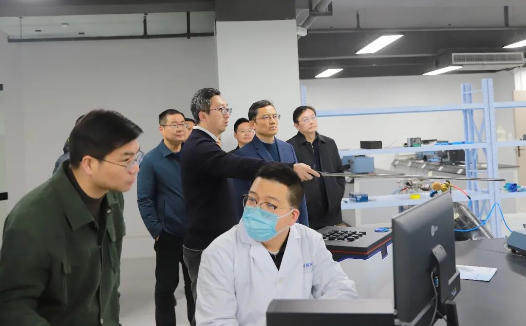 庐阳区委书记高强率队莅临我司调研