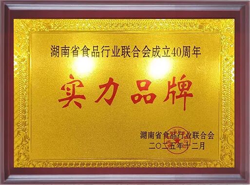 湖南省天香生物科技有限责任公司荣膺省食品行业联合会三项大奖