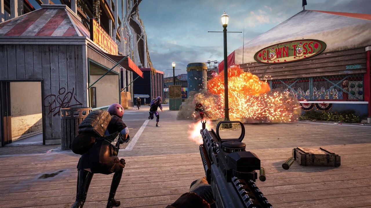 PUBG·城镇街区交火