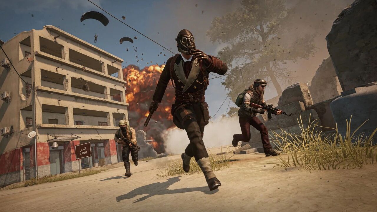 PUBG·小队城镇推进