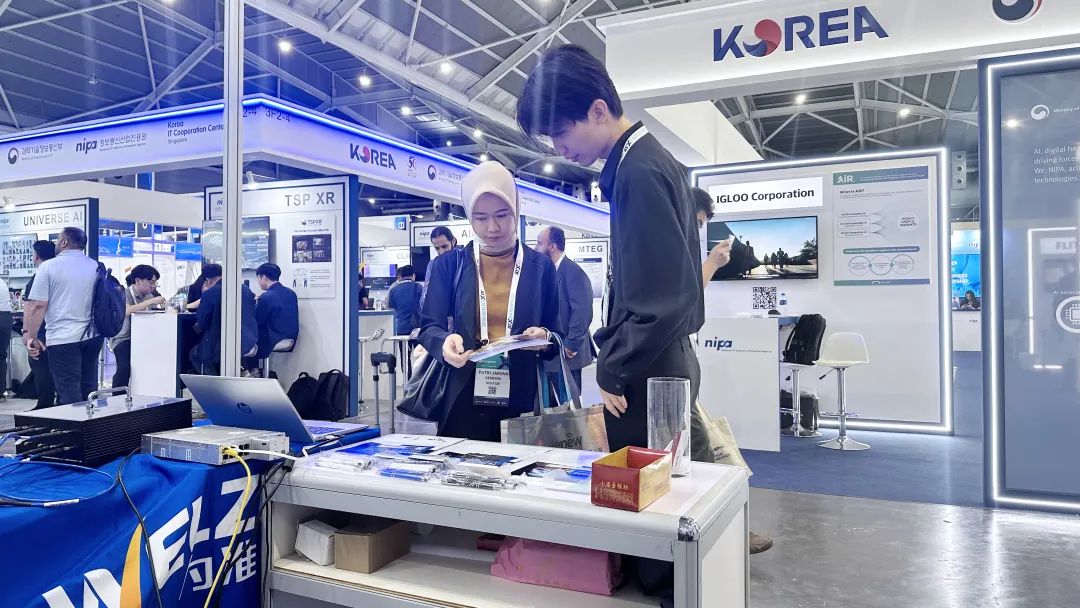 为准电子携手HYC出展CommunicAsia 2025新加坡通信展 为准电子携手HYC出展CommunicAsia 2025新加坡通信展
