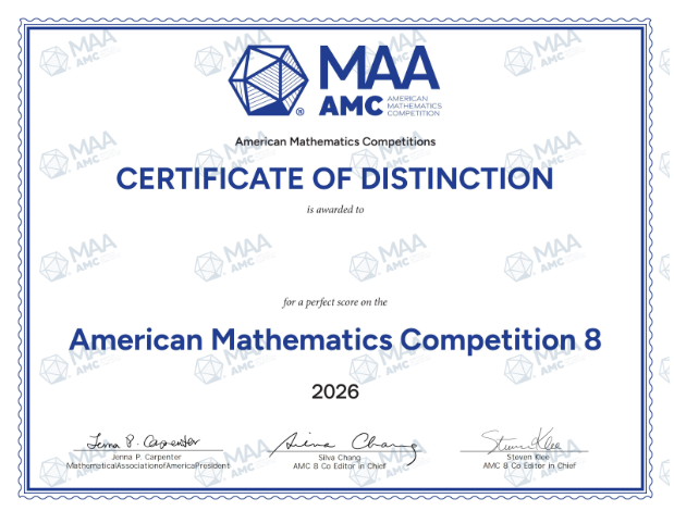 AMC8数学竞赛