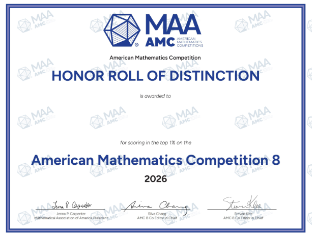 AMC8数学竞赛