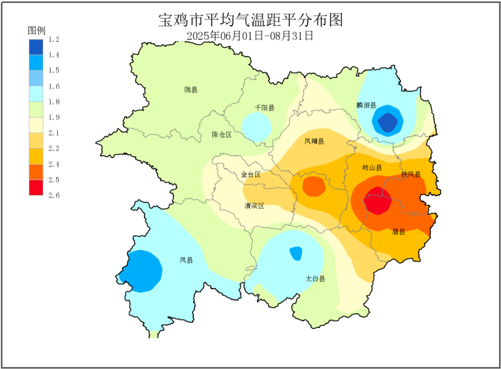 2025年06月24日宝鸡天气