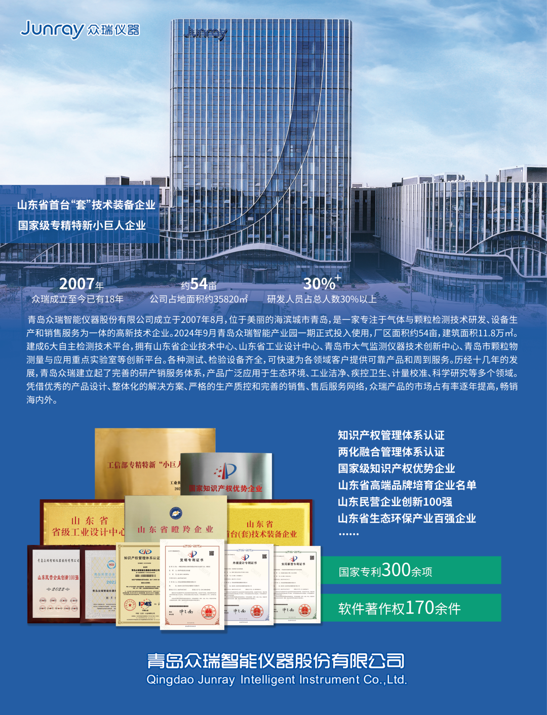 喜报丨青岛众瑞入选2025年度城阳区区长质量奖！