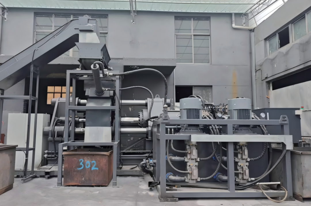 昆山客户实测：1250吨+800吨两条线，废料回收从成本中心变利润来源