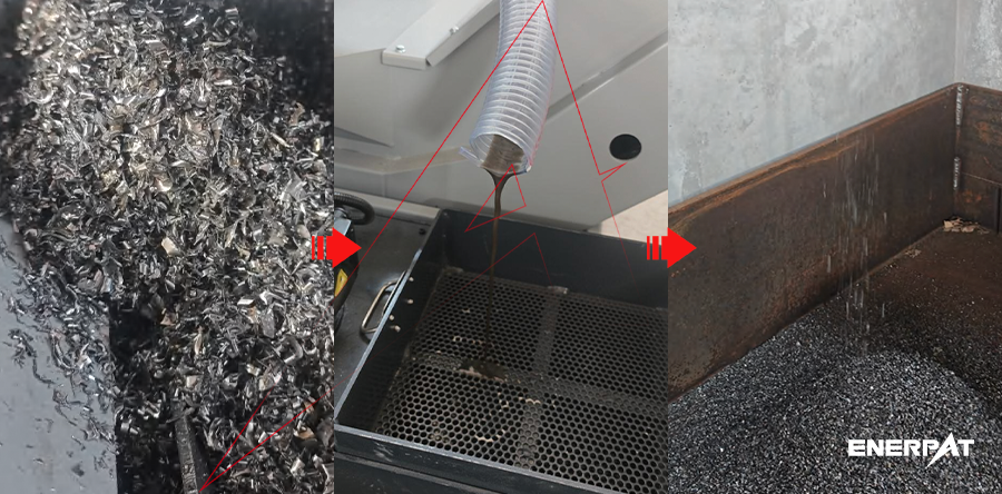 突破產能瓶頸! 恩派特重磅推出ED-1000大產量金屬屑脫油機