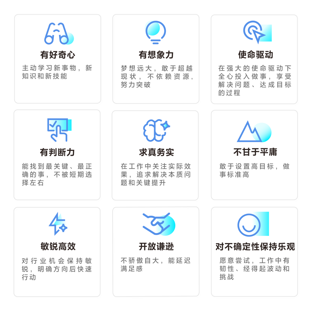 字节跳动公布核心人才观