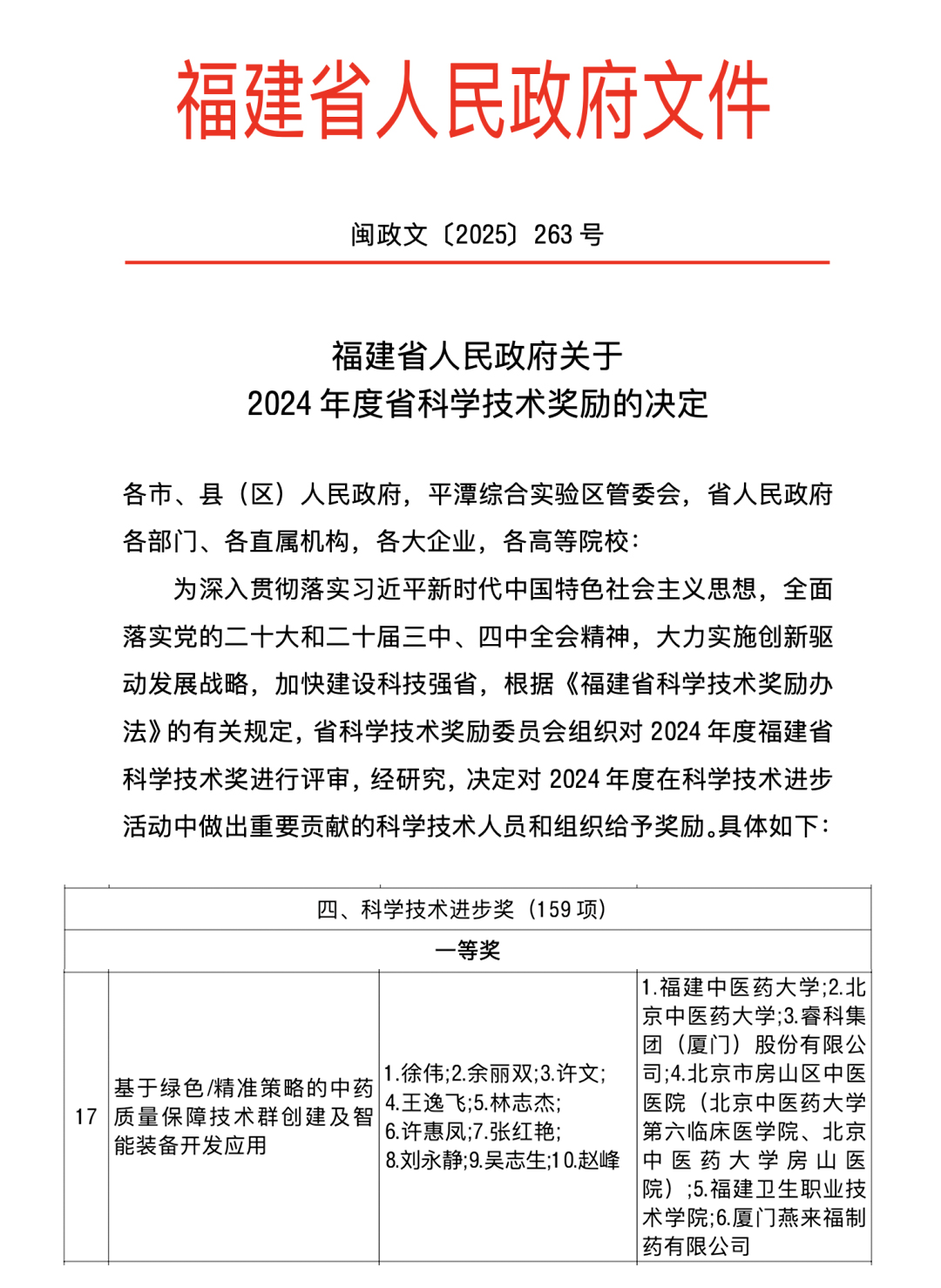 喜報！?？艻SP系列智慧實驗室榮膺福建省科技進步「一等獎」
