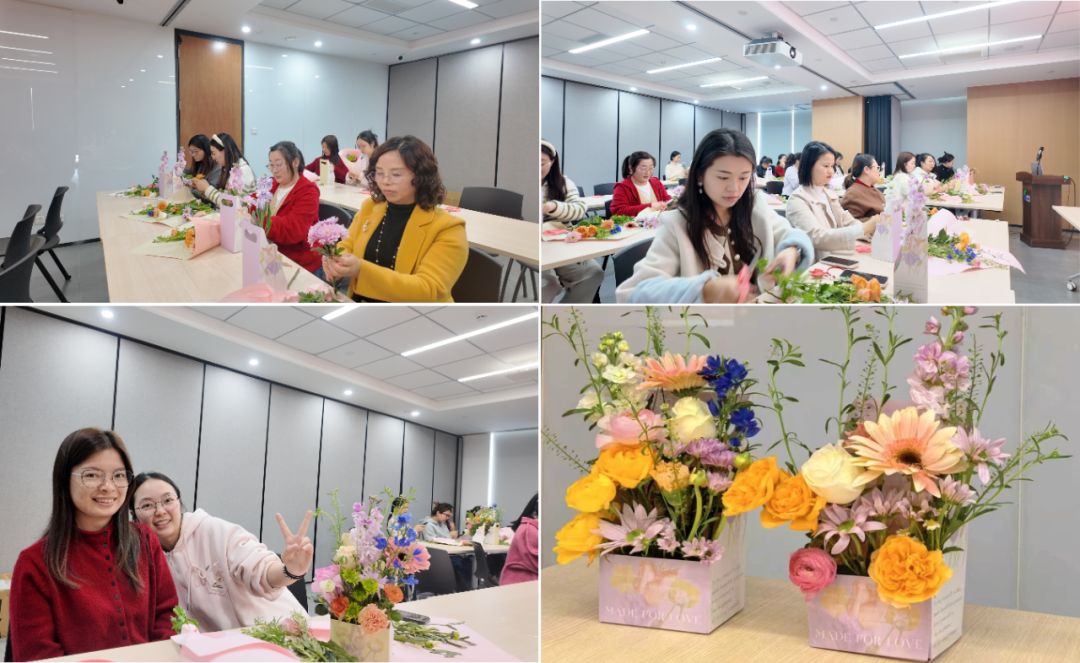 “手作一束花，赠予最美的你”集团公司工会委员会三八妇女节活动迎春而来！