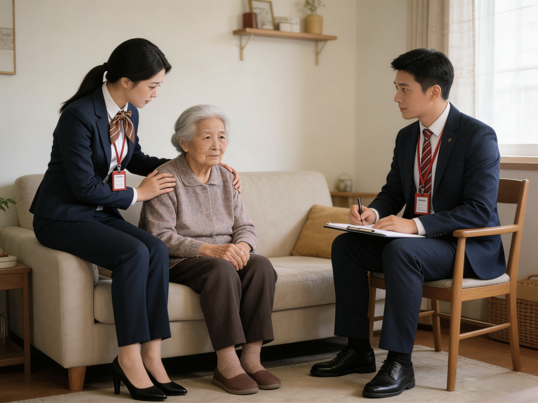 孤老遇房产纠纷，三次拜访终获信任：守护晚年财产安全，我们一直在