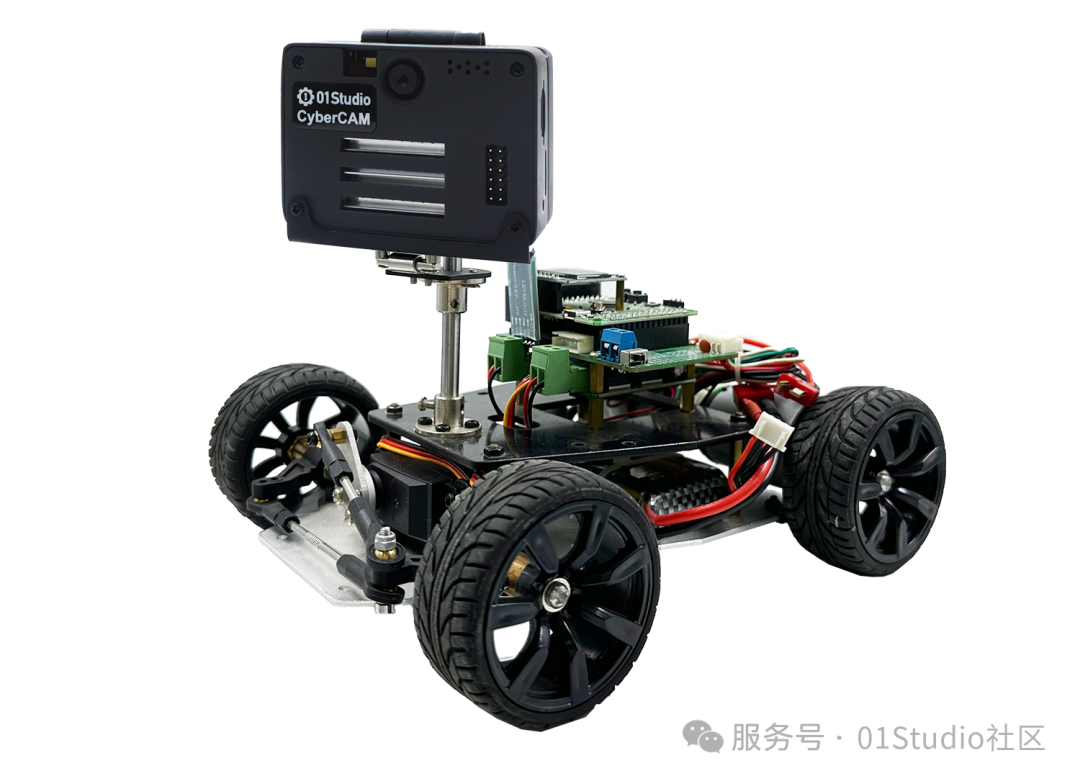 通过支架可将CyberCAM安装到小车、云台等设备。