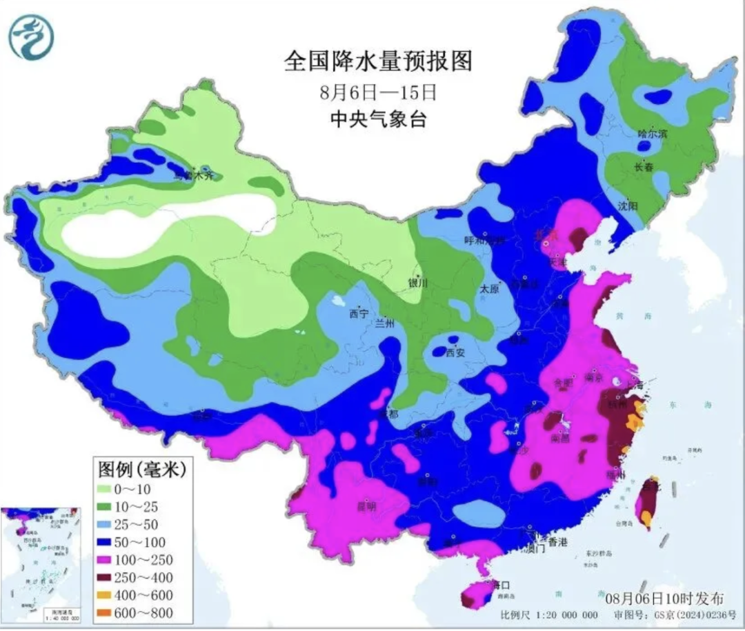 Shanghai Typhoon Alert ： Typhoon Dolphin to Bring Wind, Rain Aug 7-11
