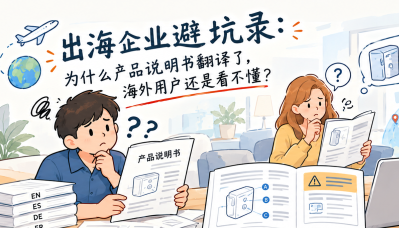 产品出海，说明书怎么翻译才能真正交付使用？