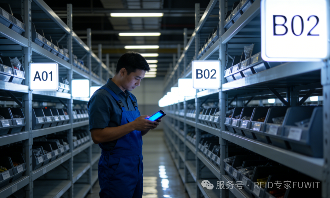 仓储亮灯寻物+精准定位一体化方案：破解找料难、盘库慢痛点.png