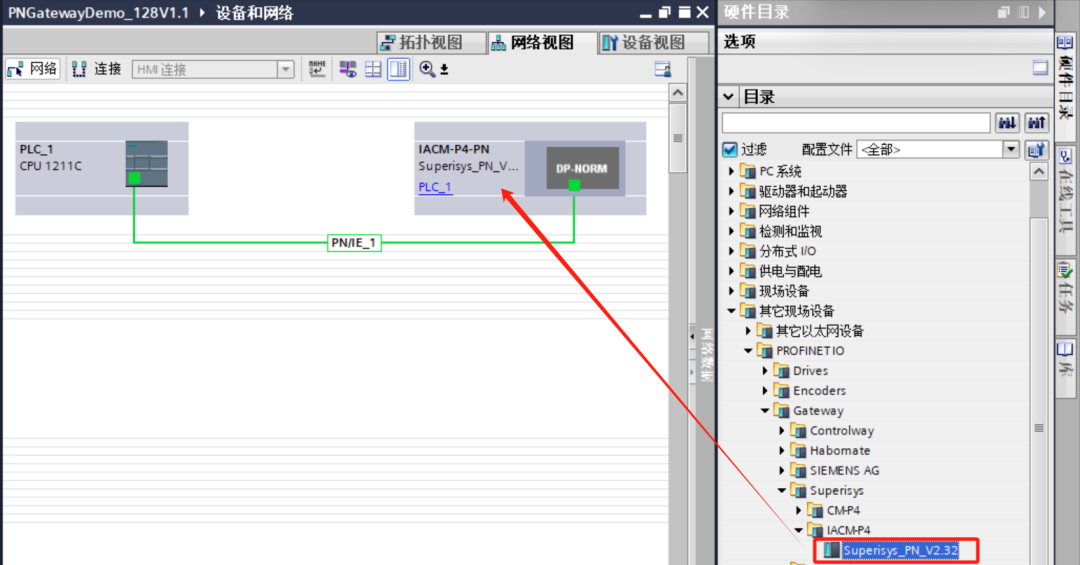 ���ʹ������Superisys PROFINET����������������1200ϵ��PLCͨѶ